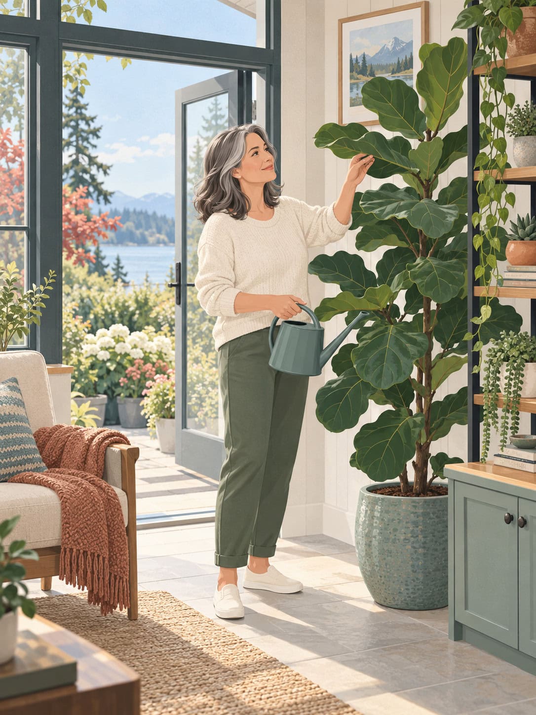 Woman living actively while planning life insurance with rheumatoid arthritis in Canada
