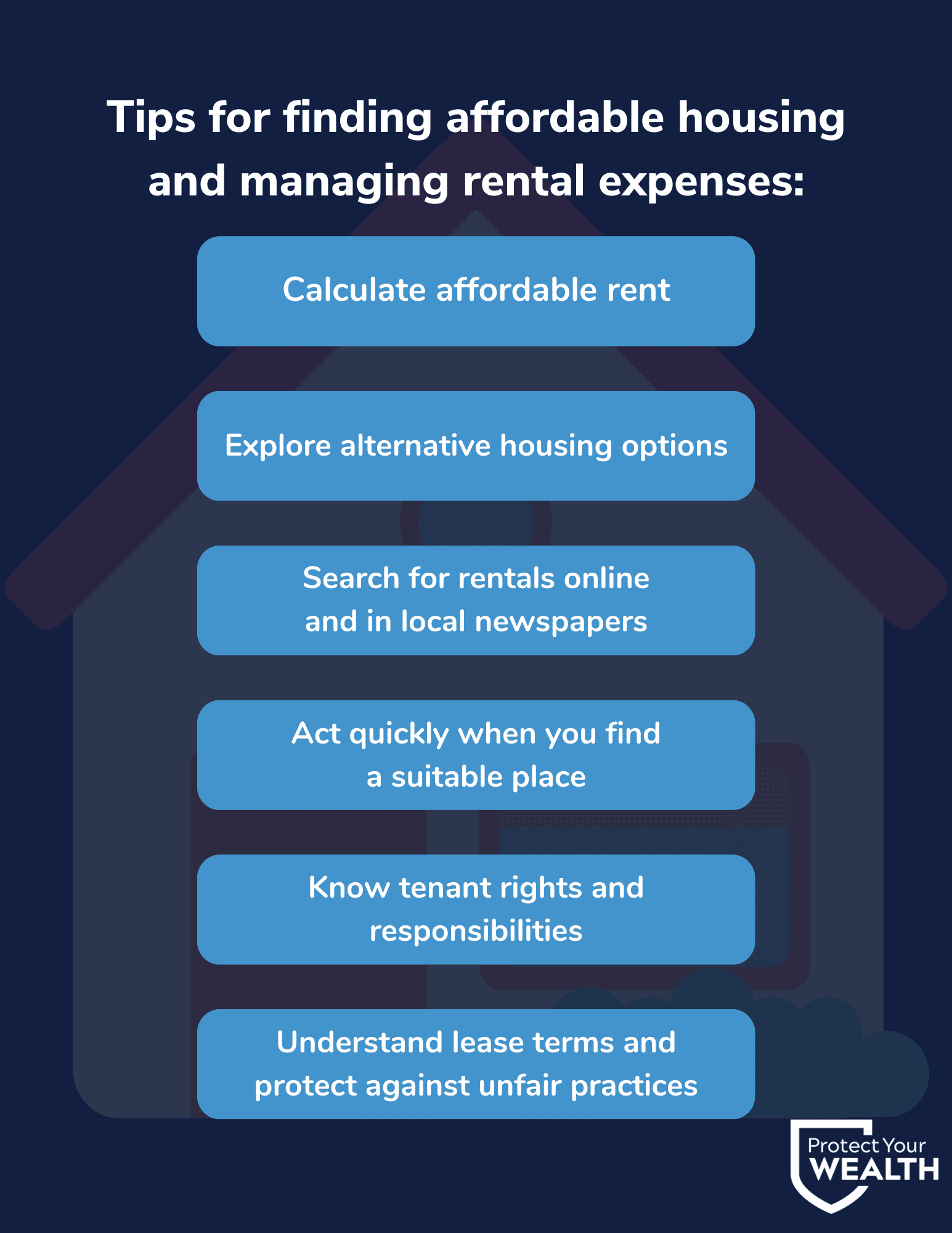 Tips for finding affordable housing and managing rental expenses