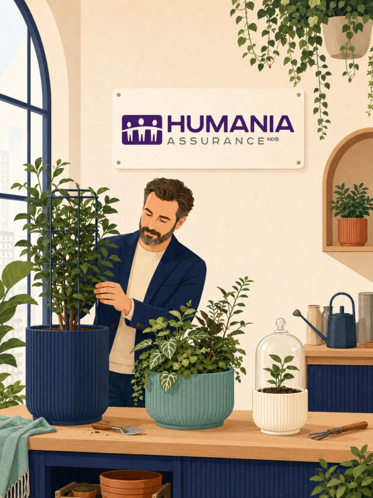 Humania life insurance review illustrated with three distinct Canadian underwriting routes