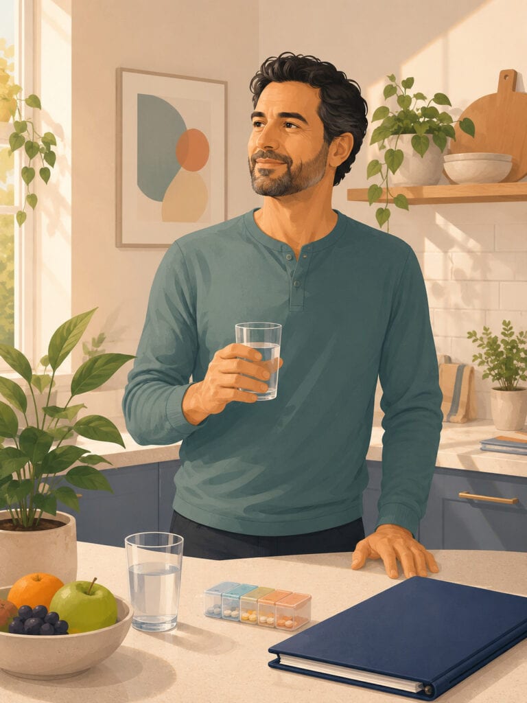 life-insurance-cirrhosis-canada Adult managing liver health while reviewing life insurance options in Canada