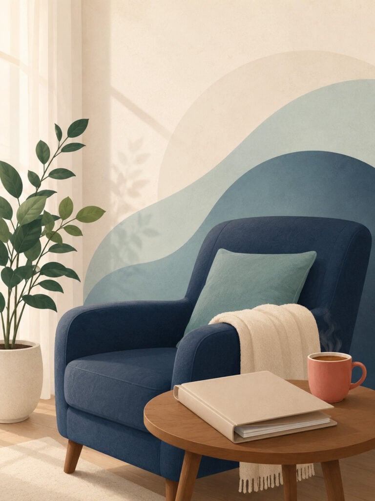 Calm home scene representing life insurance suicide clause rules in Canada.