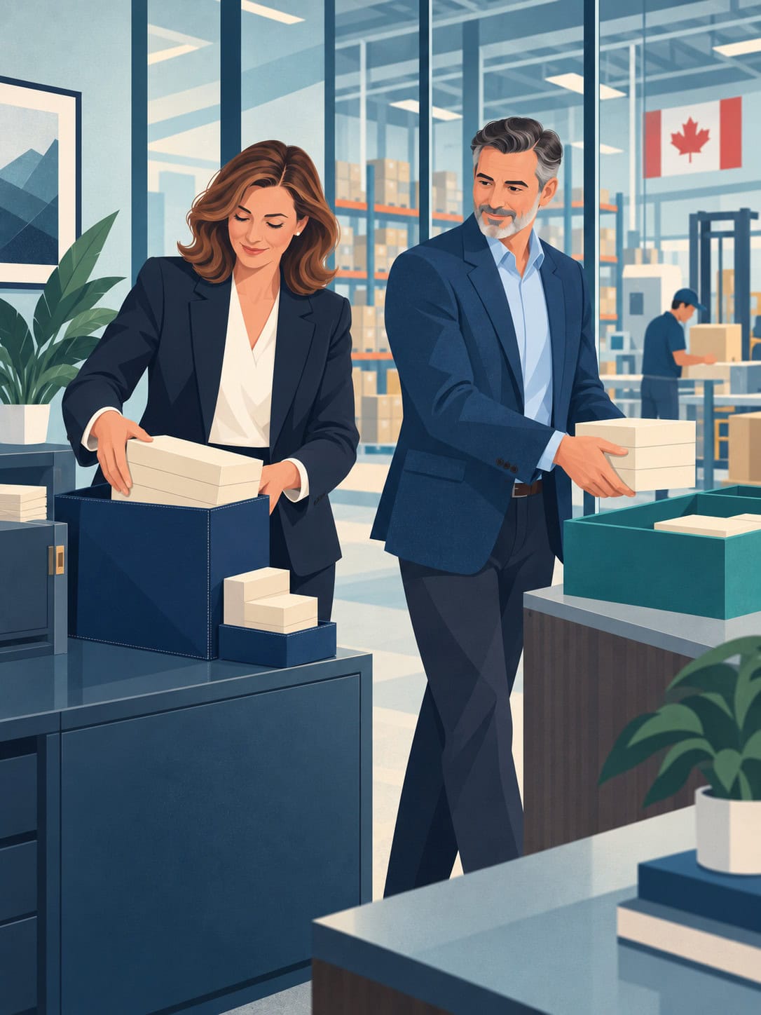Canadian business owners using an immediate financing arrangement to return capital to an operating company.